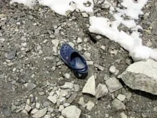 Our Base Camp after the earthquake