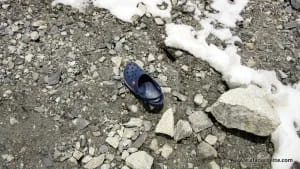 Our Base Camp after the earthquake