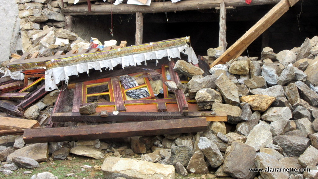 Tengboche Monastery damage