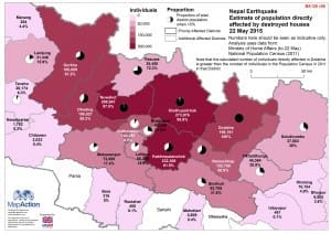 Nepal Earthquake Map