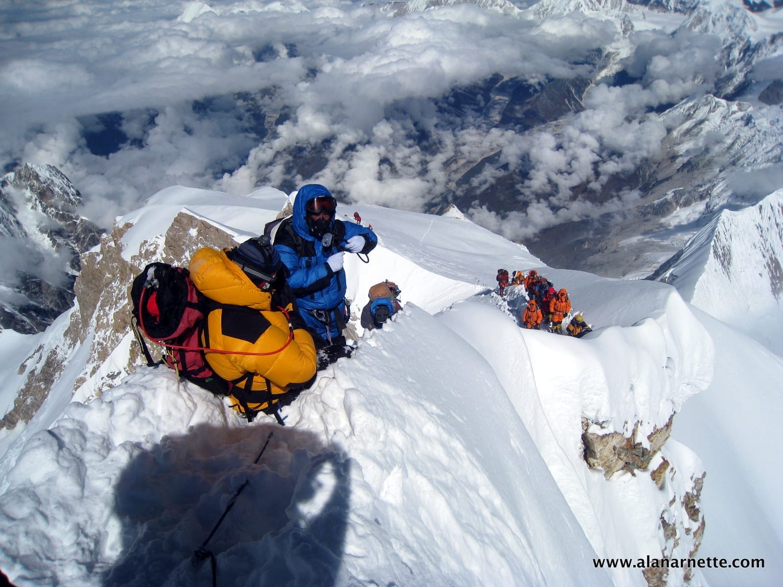 Manaslu summit , 2013