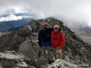 Jim​ and Alan​ on the summit