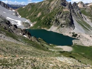 Anothe view of Capitol lake on the descent