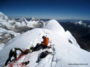 Alpamayo Summit Ridge