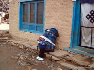 A future Everest climber?