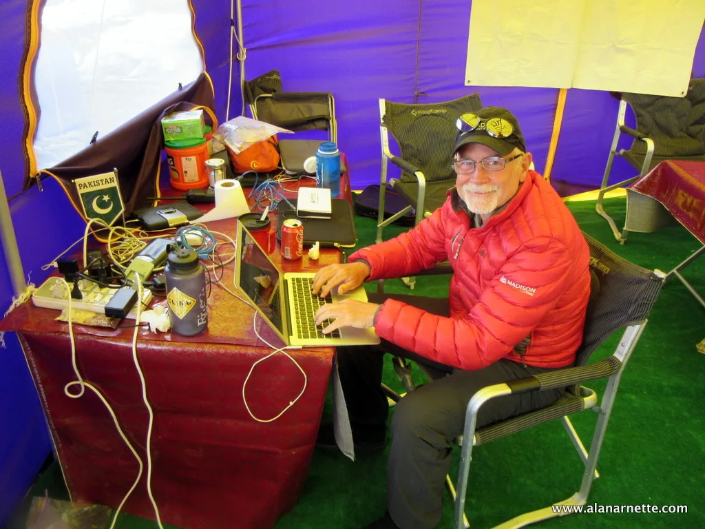 Alan blogging on K2