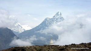 Ama Dablam from KhumjungAma Dablam from Khumjung