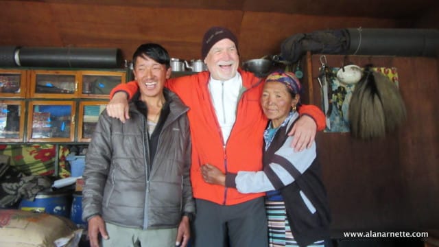 Alan with Kami and Lhapka Diti
