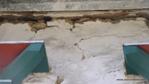 Earthquake damage in Pangboche