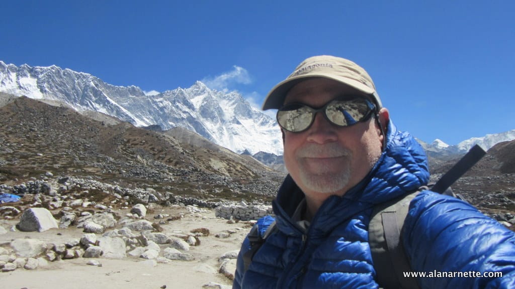 Alan with Lhotse behind