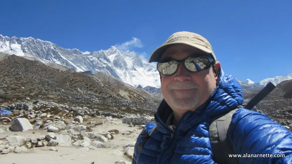 Alan with Lhotse behind