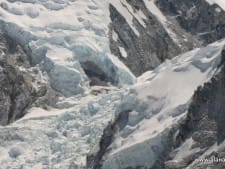 Hanging serac over the Icefall