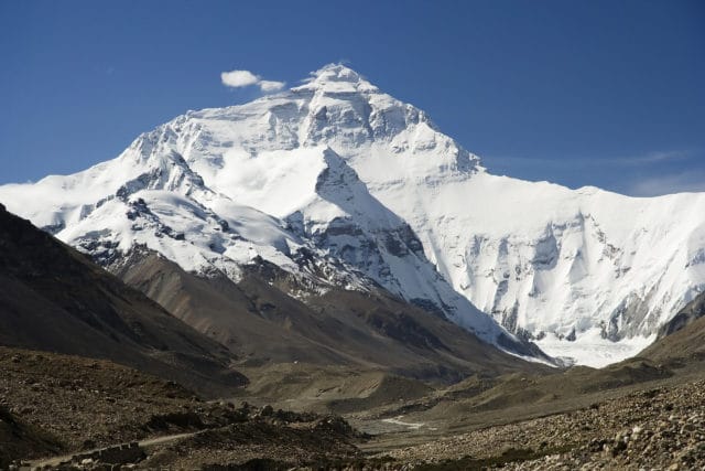 Everest from Tibet