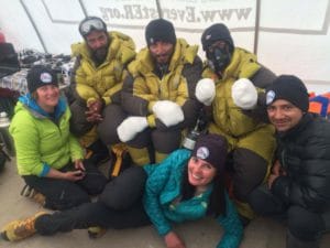 Everest 2016 climbers ed for frostbite at EverestER