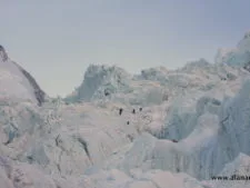 Khumbu Icefall top