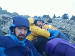 JIm and NPS Rangers at Twin Sisters