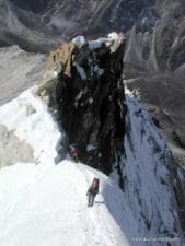 Camp 2 on the Pillar on Ama Dablam in 2000