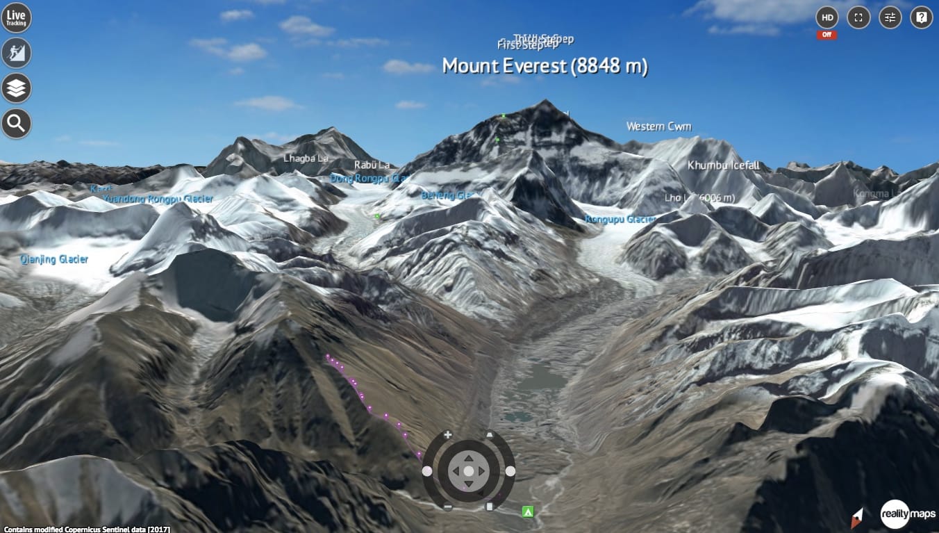 3D Everest courtesy of Jon Gupta