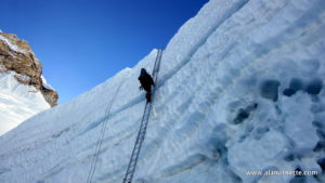 Top of Khumbu Icefall in 2016