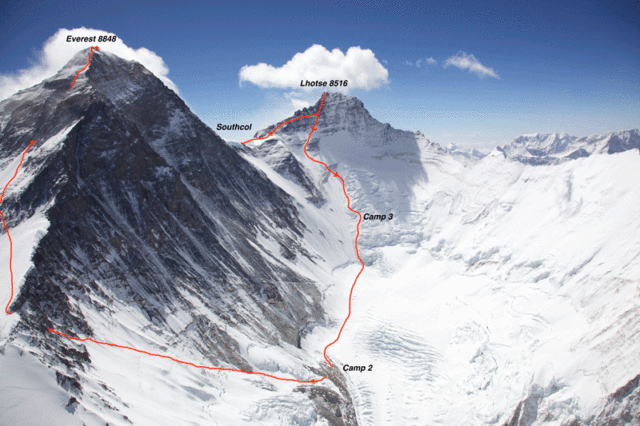Ueli Steck Everest Lhotse Traverse 2017