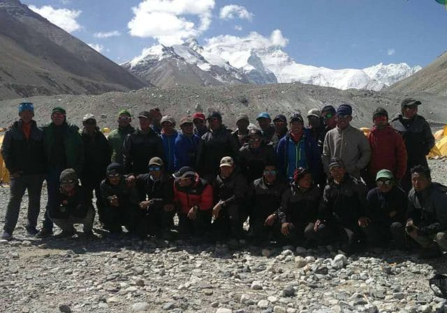 2017 Summit Rope Team. courtesy of Transcend Adventures