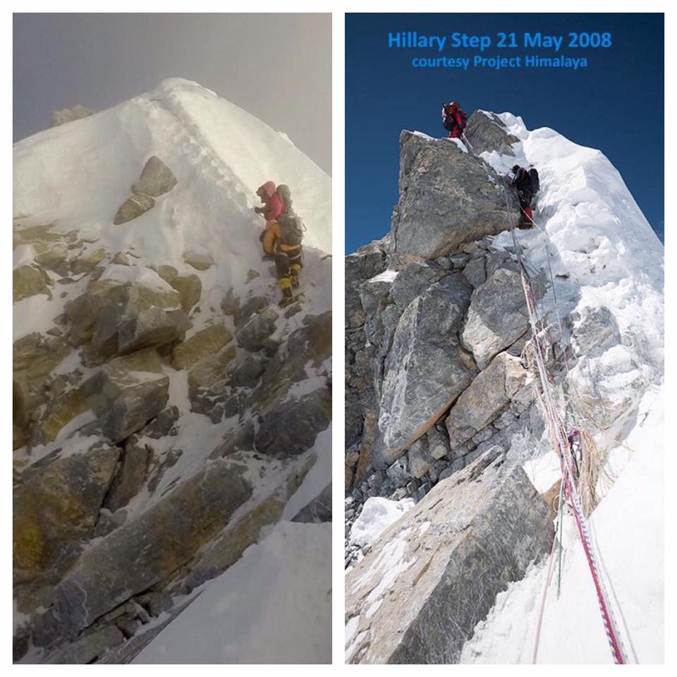 Hillary Step by Jamie McGuiness and Tim Mosedale