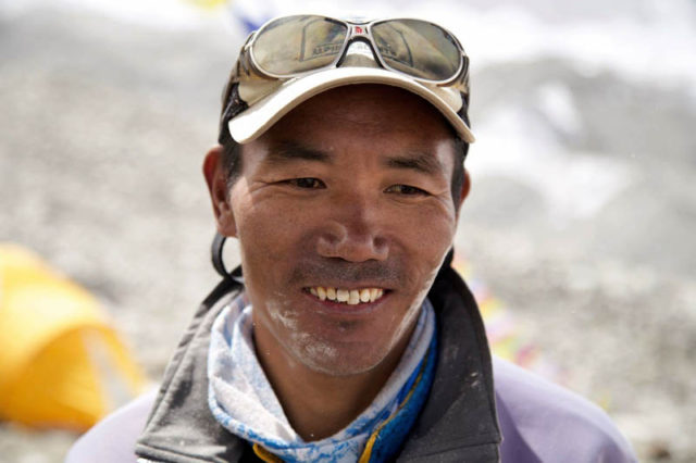 Kami Rita Sherpa, withe AAI team, summited for the 21st 