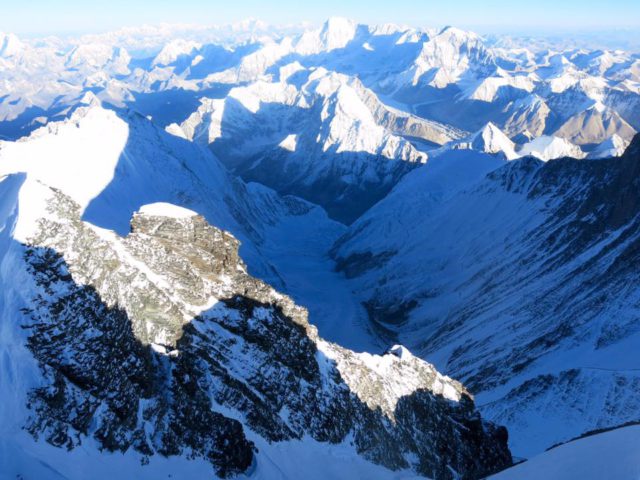 Western Cwm from Lhotse summit by Al Hancock