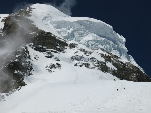 K2 from camp 4 in 2014 by Alan Arnette