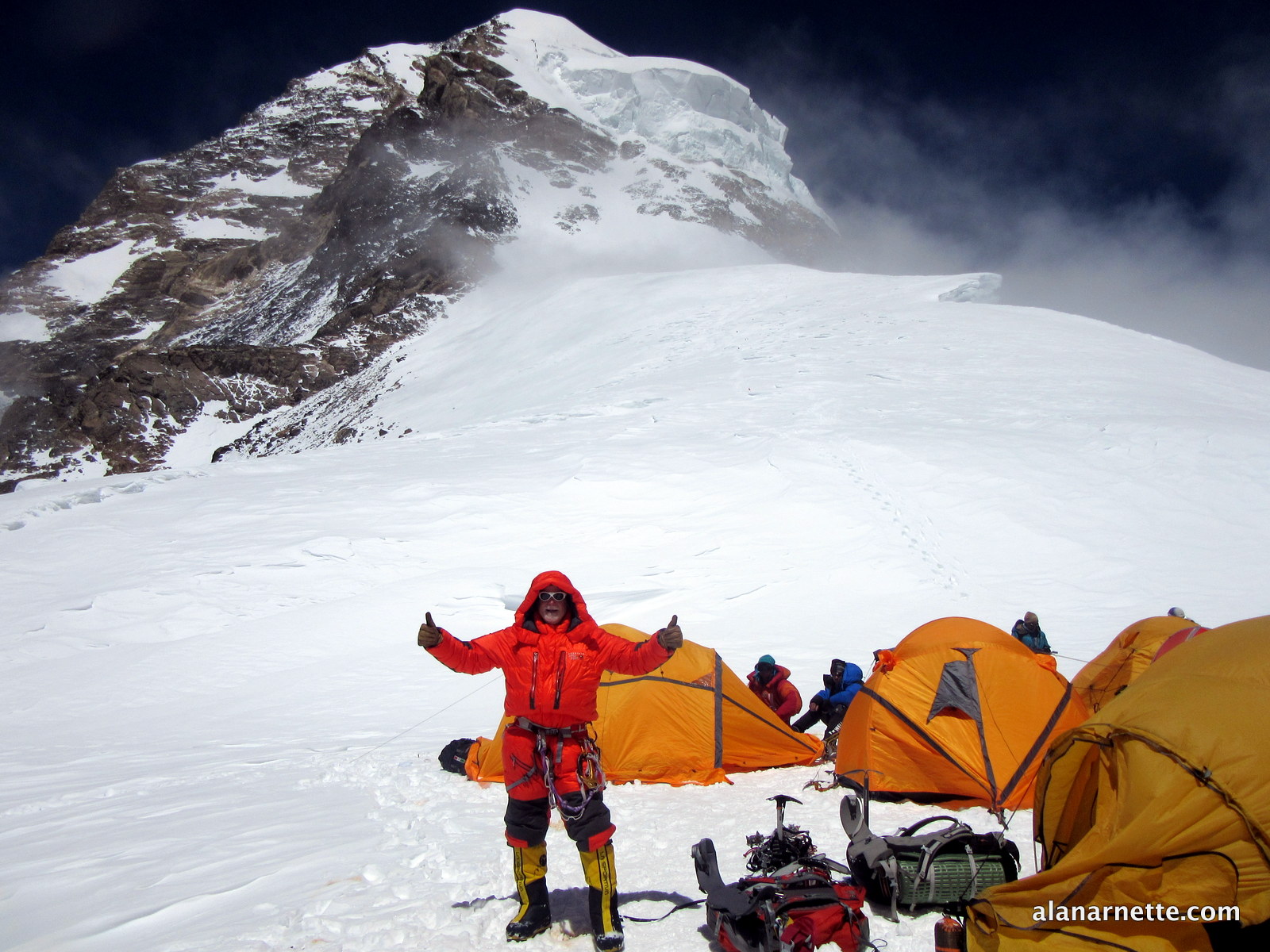 K2 Camp 4: 25,080'/7600m
