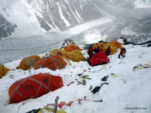 K2 Camp 2: 22,110'/6700m