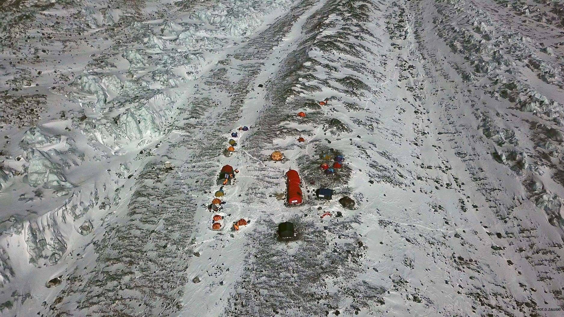 K2 Winter base camp 2018