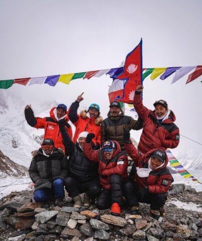 Nirmal Purja and Team