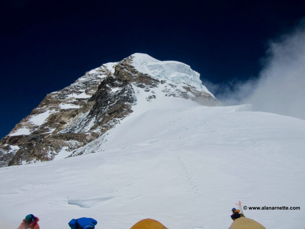 View from Traditional Camp 4 on K2