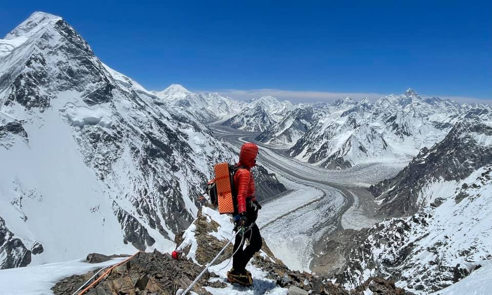 View from K2 slopes. Courtesy of Jon Gupta