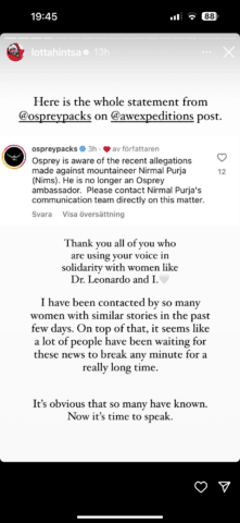 Lotta Hintsa Assault Post