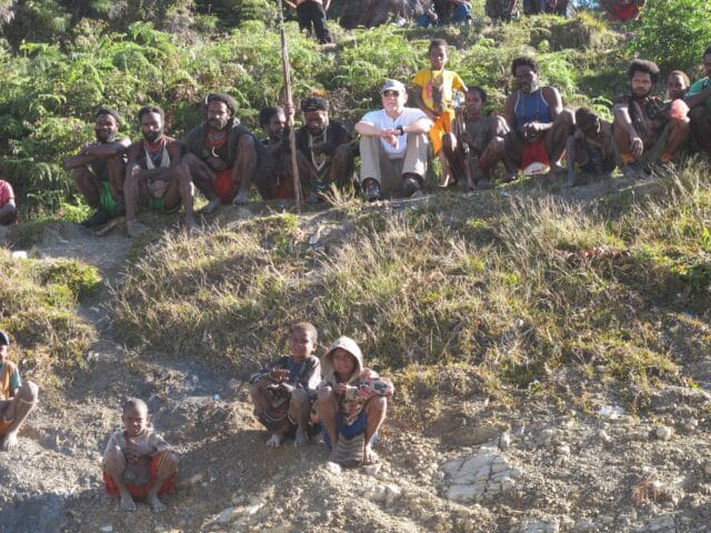 Locals at Bilogia West Papua New Guinea for Carstensz Pyramid