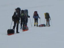Sled Pulling on Denali