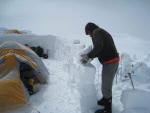 Building Snow Walls on Denali