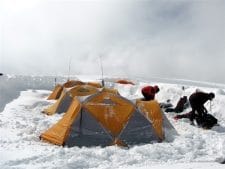 Ranger/Basin Camp at 14,000 feet on Denali