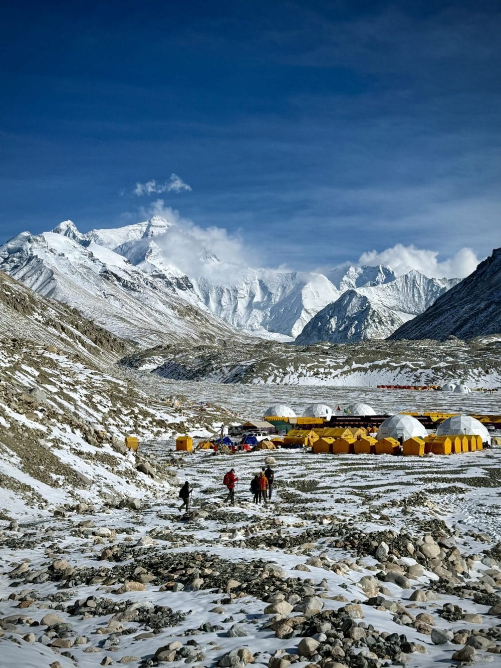 Chinese Base Camp April 2025 courtesy of Jason Weiss Photography LLC