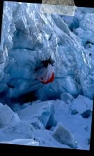 2025 Downed Drone in Khumbu Icefall. Photo courtesy of Passang Dawa Sherpa and Robert Alt