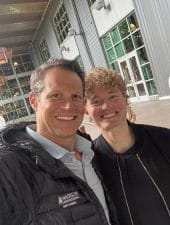 Garrett Madison with Ryan Mitchell in Seattle