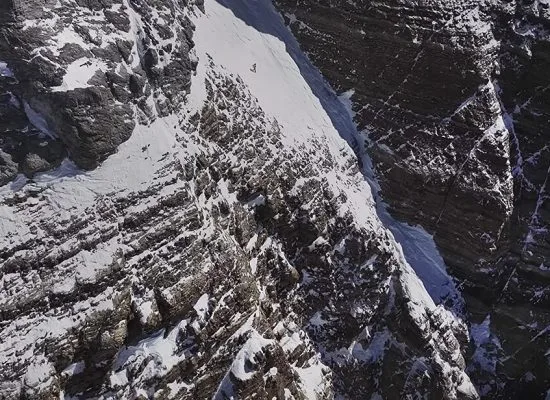 Jim Morrison on Everest North Face