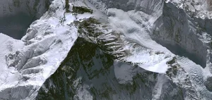 Everest from space by Scott Parazynski
