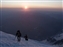 Sunrise During the Summit Climb