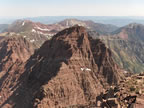 The North Maroon Peak from the Maroon Peak (55kb)