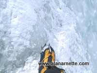 My boot on the Lhotse Face