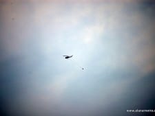 10 helicopters and 8 airplanes making air drops of water and fire retardant have made a huge difference in protecting homes. Thank you pilots and spotters and ground crews